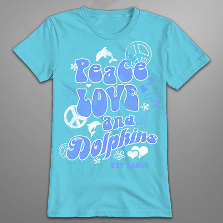 MF2334 Peace Love Dolphins