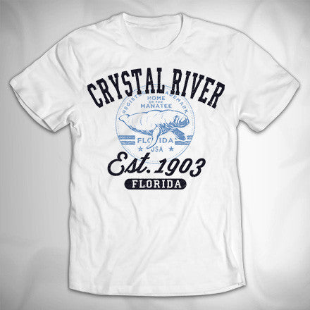 MF7957-6 Collegiate Essentials Boys Mens Crystal River Manatee